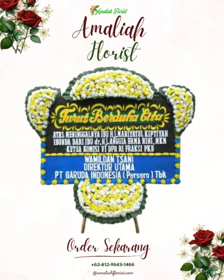 Papan Bunga Duka Telukbetung Barat